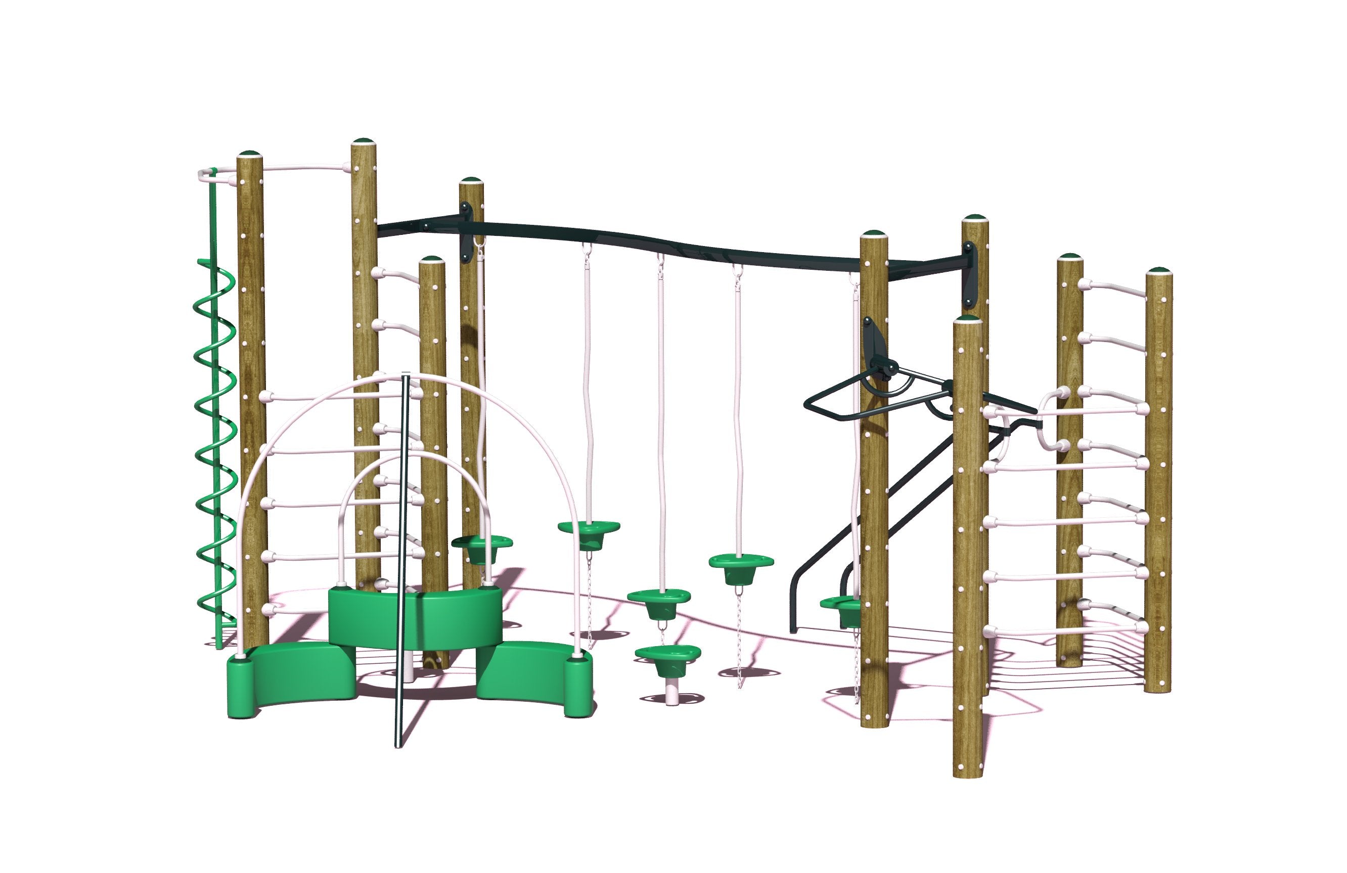 Rainier Play System  | WillyGoat Playground & Park Equipment