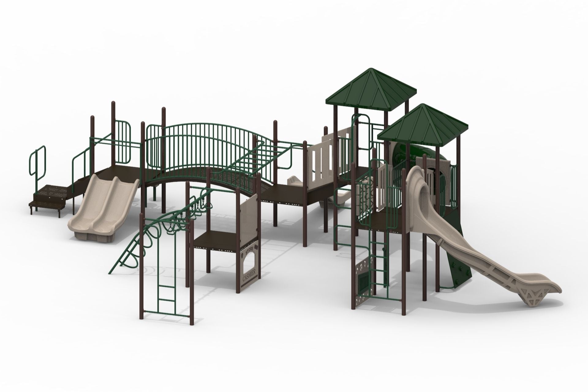 Outdoor play equipment big 2024 w