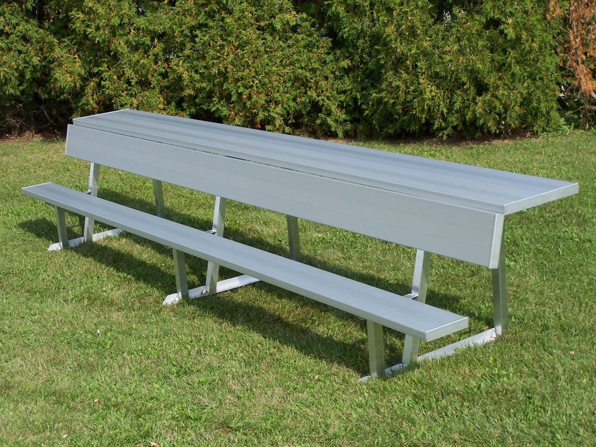 Fun Bench Backrest Portable Bench with Backrest & Shelf | WillyGoat Playgrounds