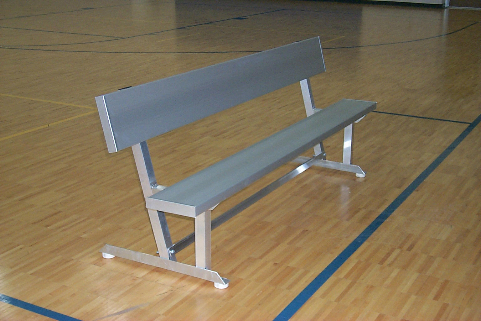 Portable Bench with Backrest