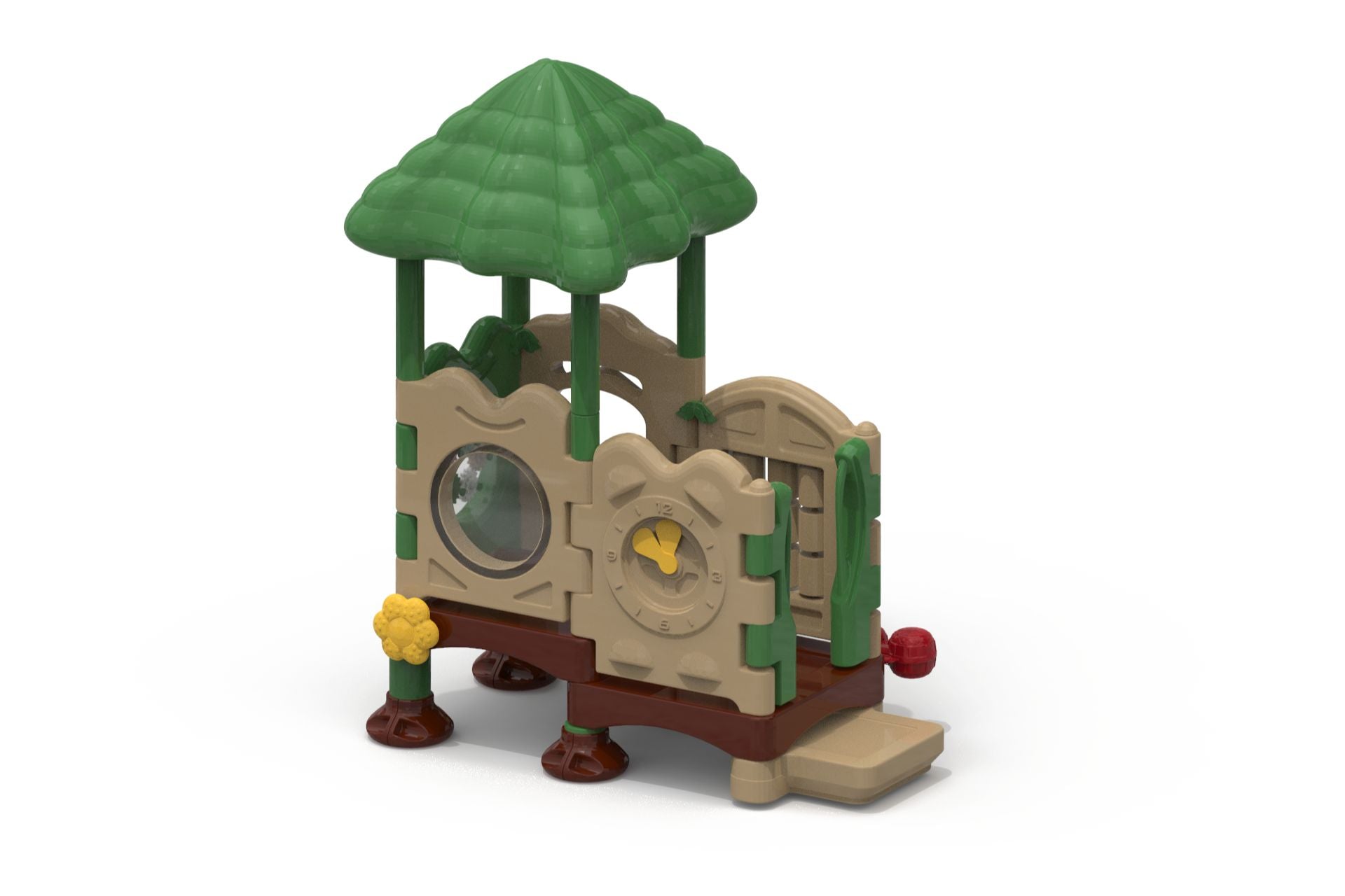 Discovery Center Seedling Playground With Roof | WillyGoat Playgrounds
