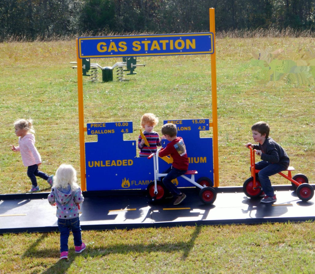 Gas Station Stand Alone Commercial Play Event | WillyGoat Playground & Park Equipment