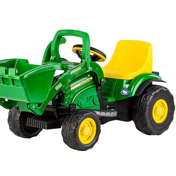 John deere 6 volt ride on tractor on sale