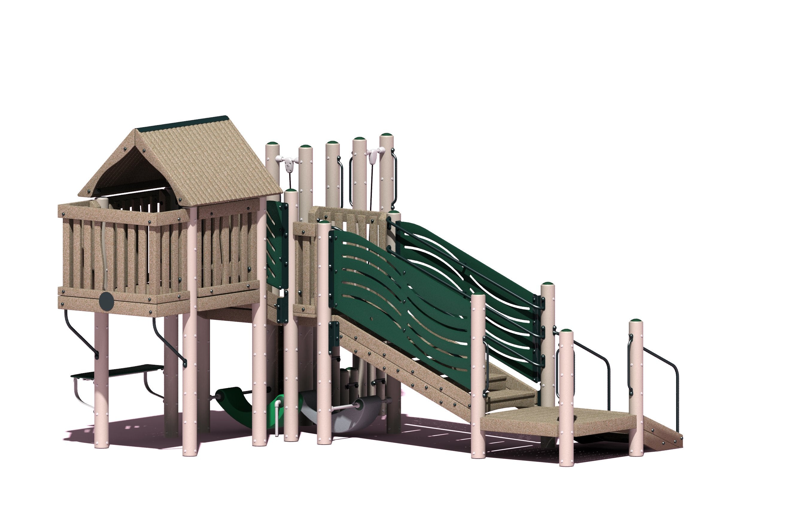 Vista Play System (Accessible) | WillyGoat Playground & Park Equipment