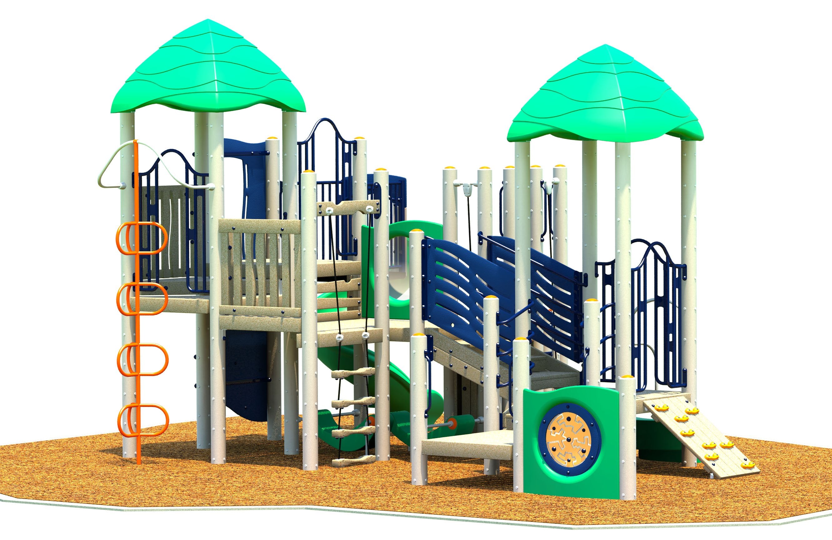 Overpass Play System  | WillyGoat Playground & Park Equipment