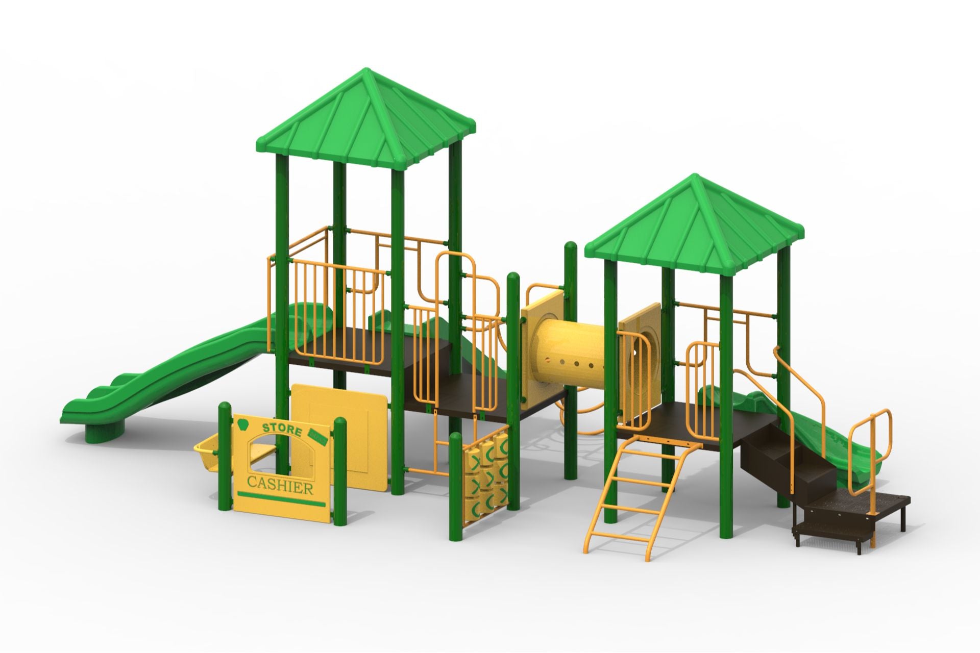 【新品未使用】Misha&Puff Pewter Playground 2y Village Greens Play System | Playground | WillyGoat Playgrounds