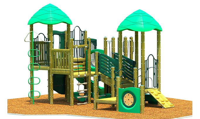 Overpass Play System Playground | WillyGoat Playground Equipment