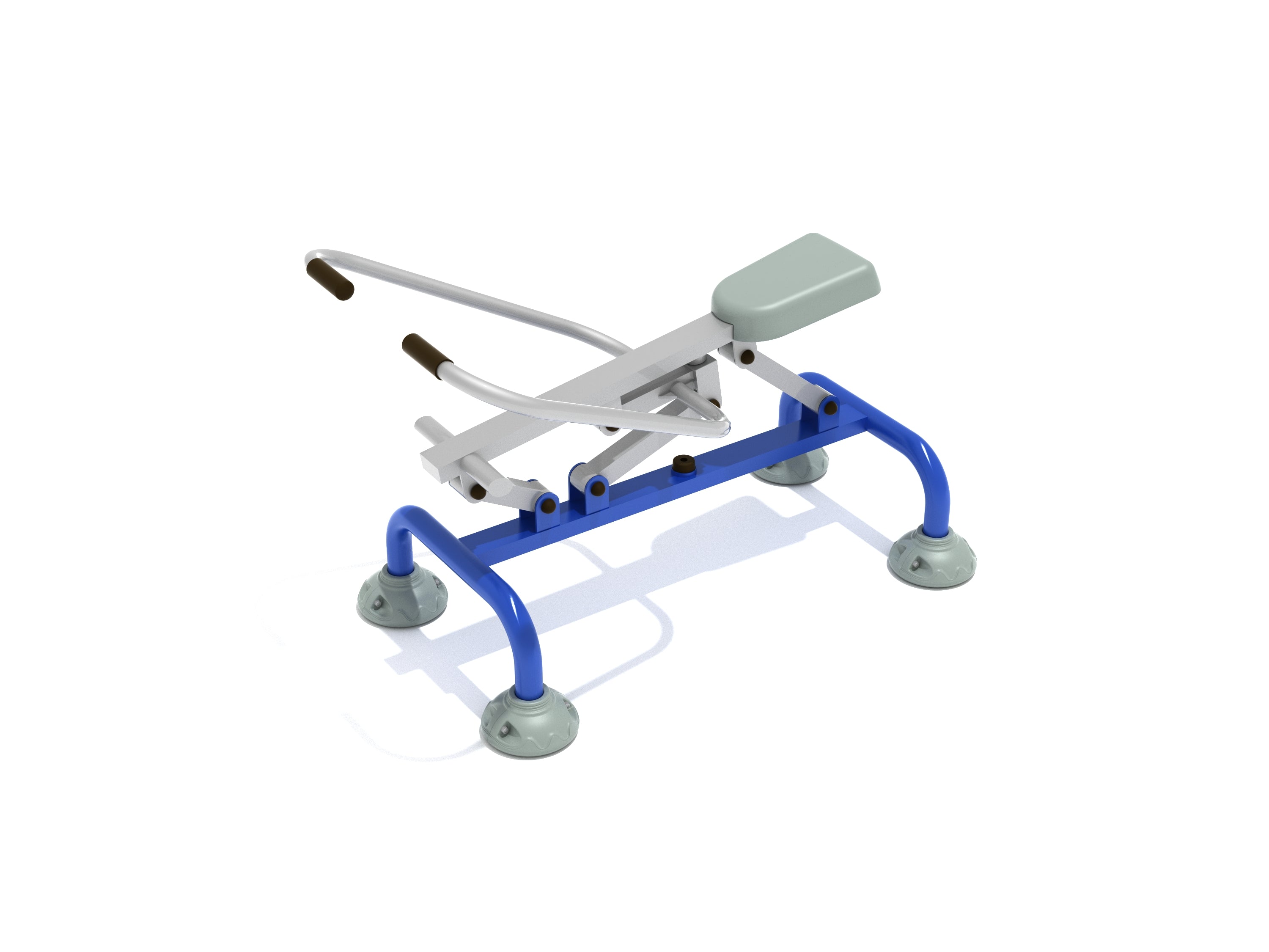 Single Station Rower Top Side View