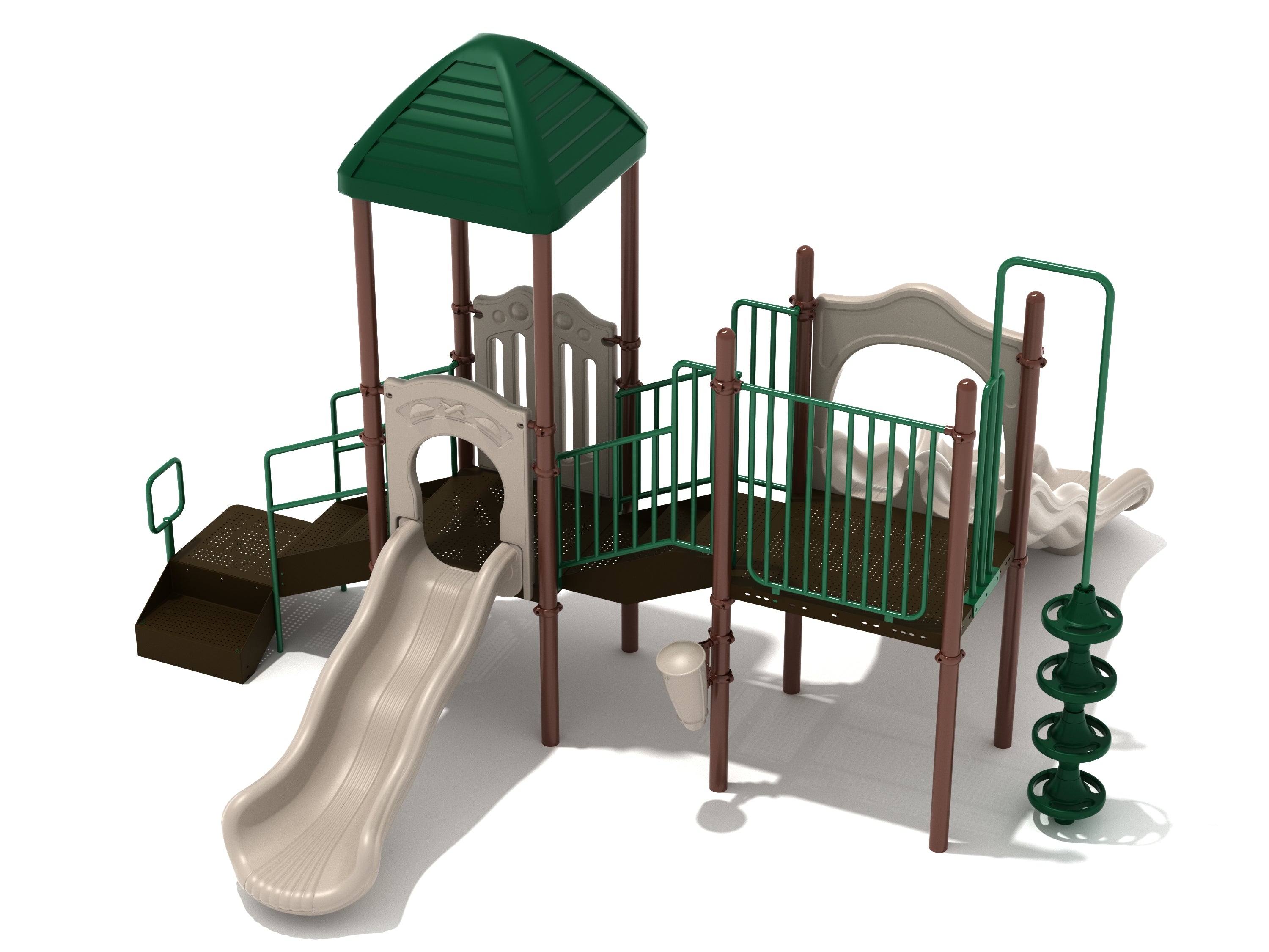 Granite Manor Play System - Primary / In-Ground