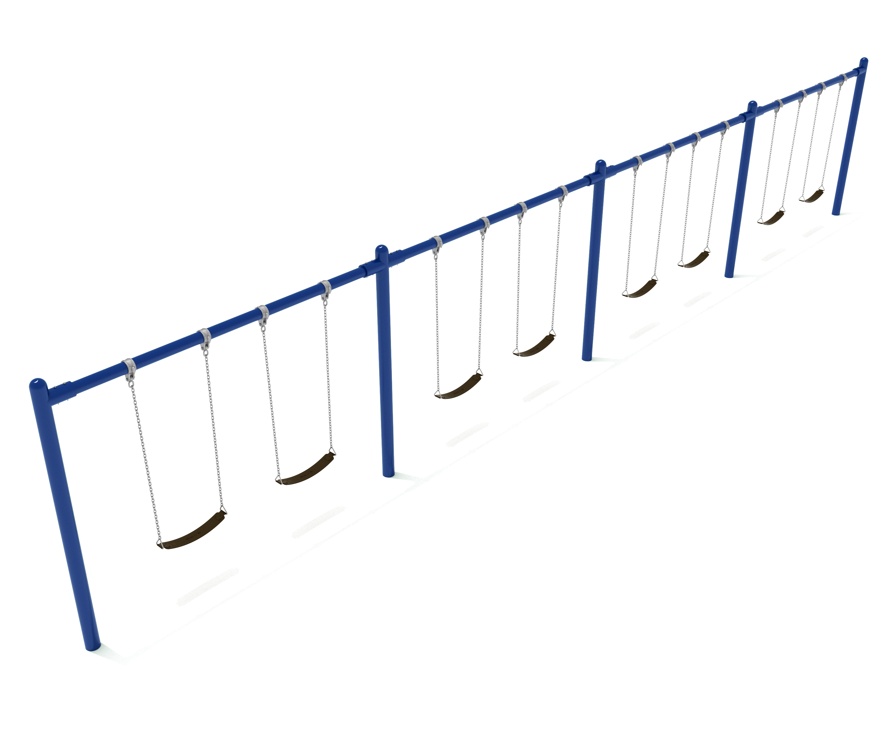 Single Post Swing Set 2 Swings