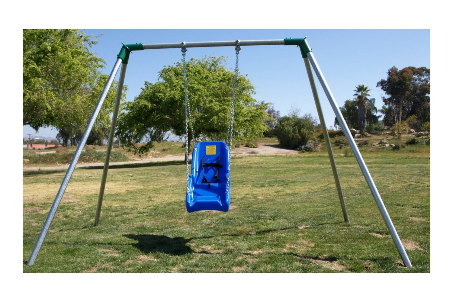 Standard 8 Foot High ADA Swing Set | WillyGoat Playgrounds