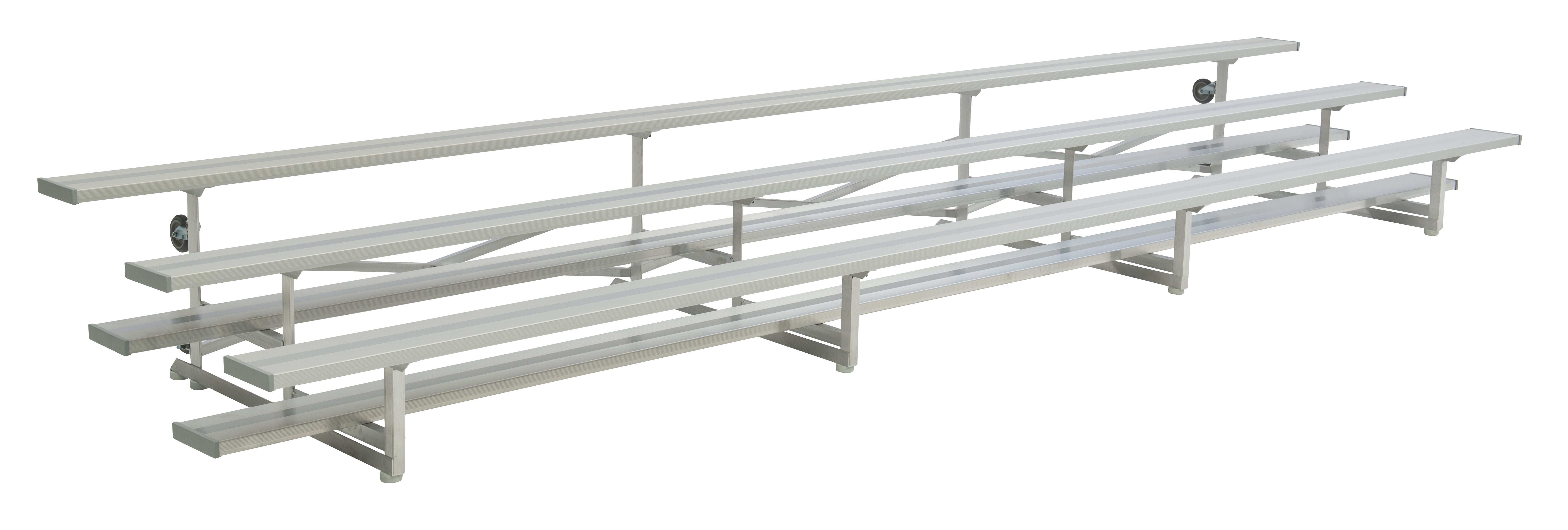 3 Row Tip N Roll Standard Bleachers