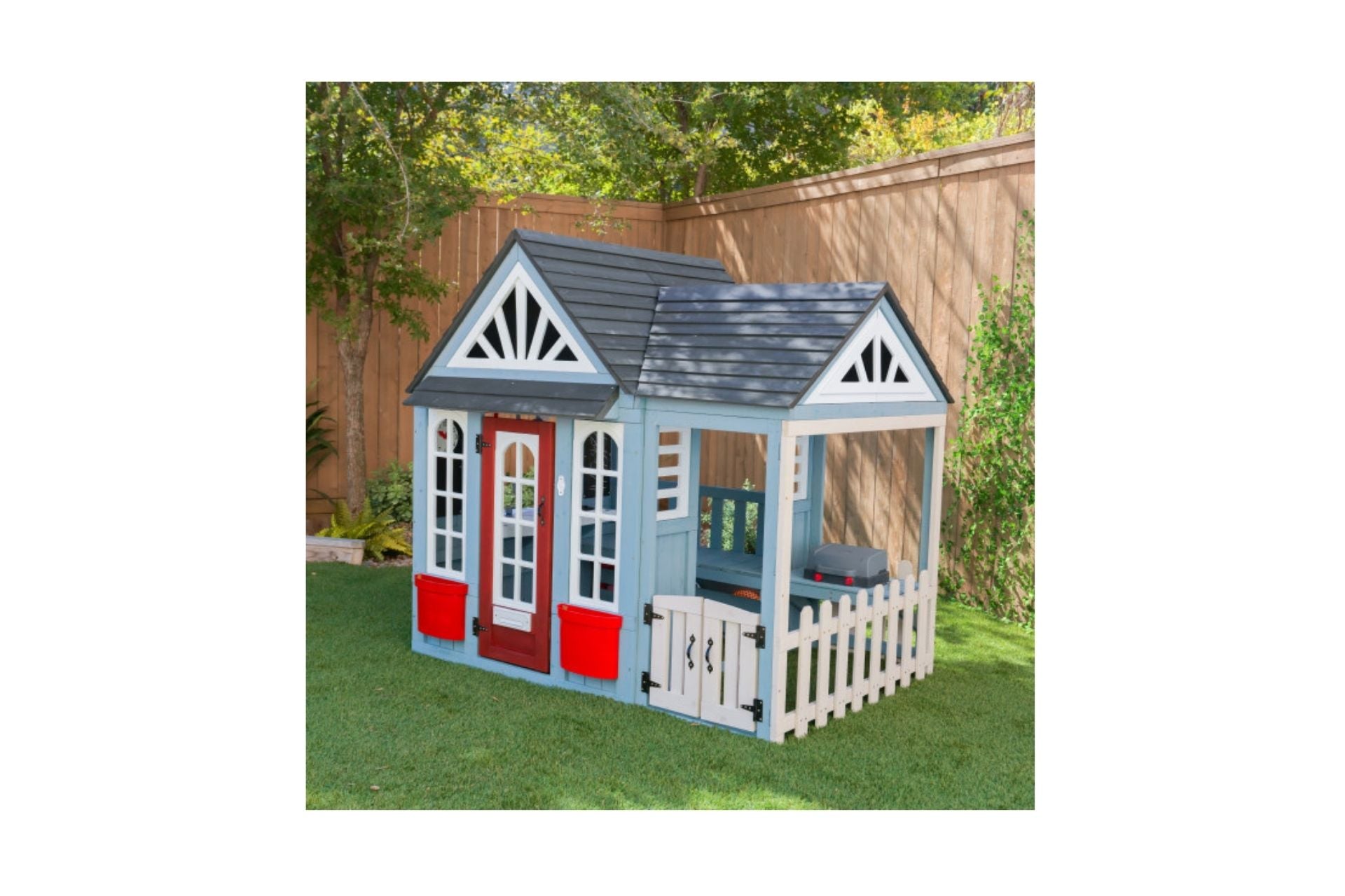 Timber Trail Wooden Outdoor Playhouse