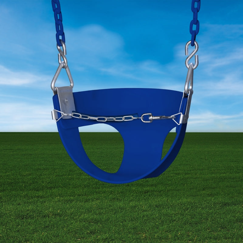 Toddler Half Bucket Swing With Chain