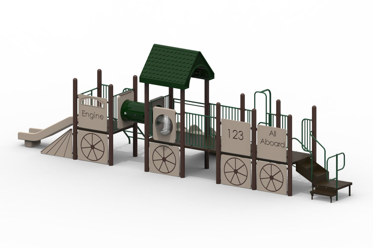 Tot Town Express Modular Playground | WillyGoat Playgrounds