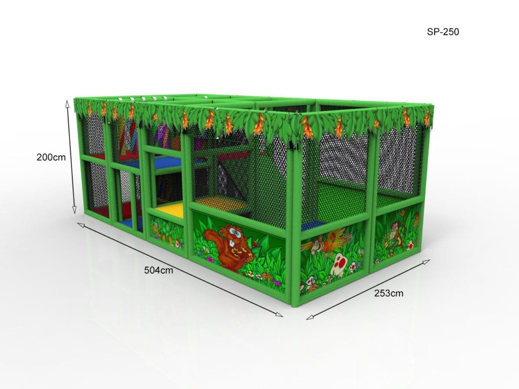 Jungle Indoor Contained Play System | WillyGoat Playground & Park Equipment