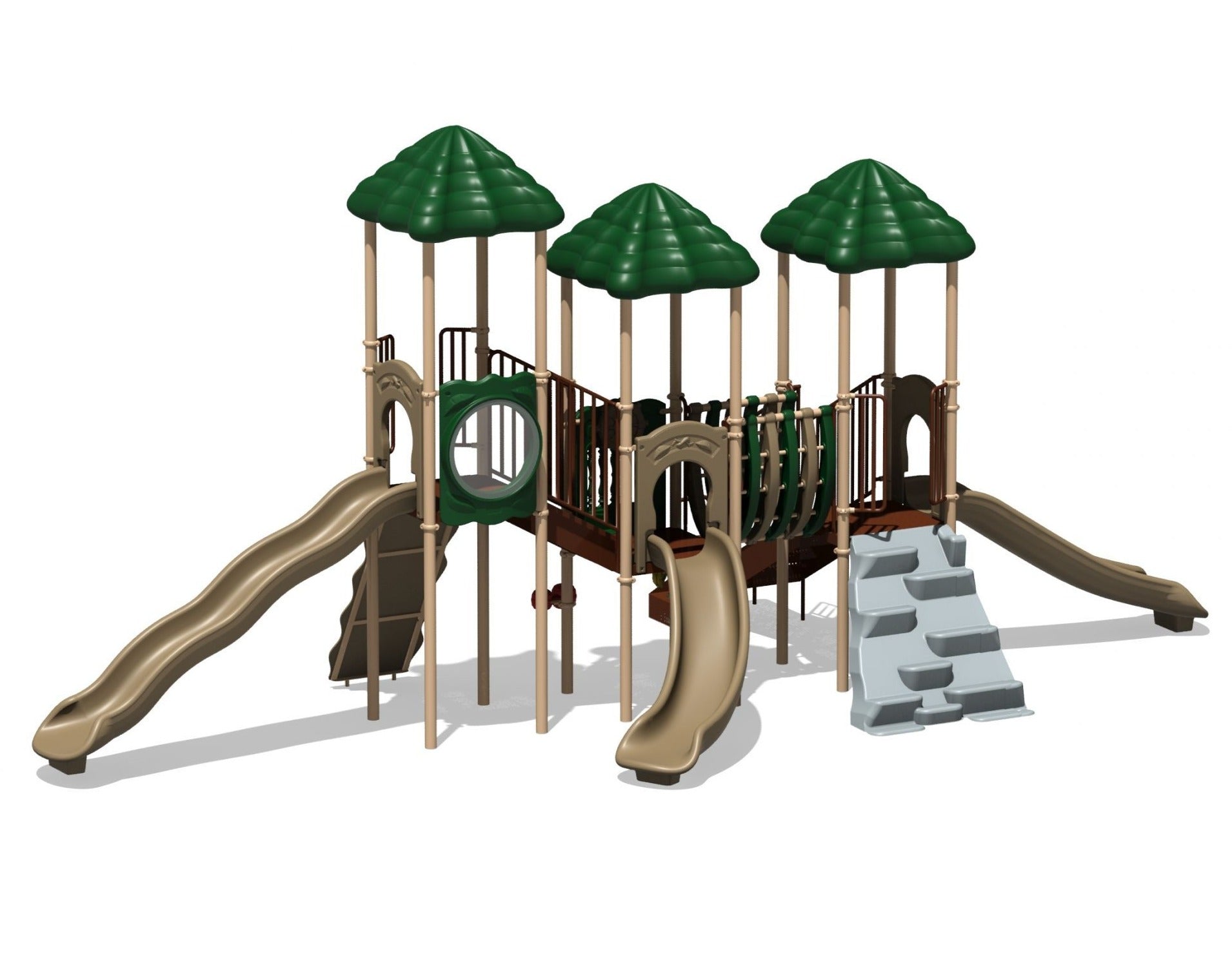 Rainbow Lake Play System Playground