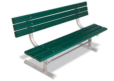 Extra Heavy Duty Recycled Plank Park Bench
