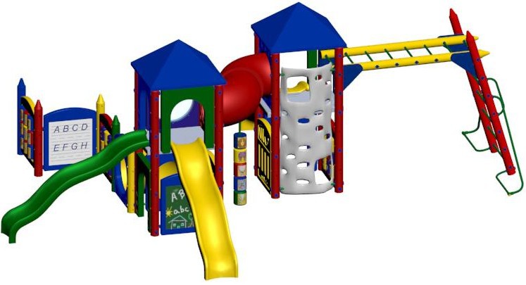 Fort Derussy Playground | WillyGoat Playground & Park Equipment