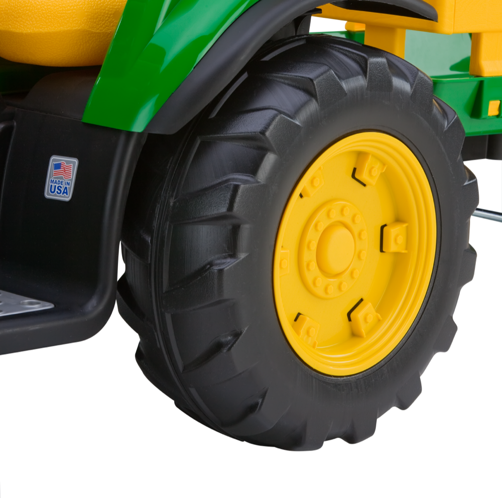 John Deere Ground Force Tractor With Trailer | WillyGoat Playground & Park Equipment