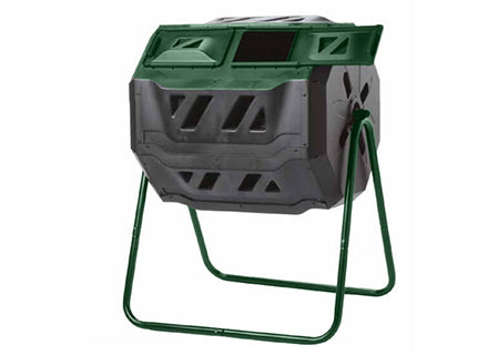 Mr. Spin Dual Compartment Compost Tumbler | WillyGoat Playground & Park Equipment