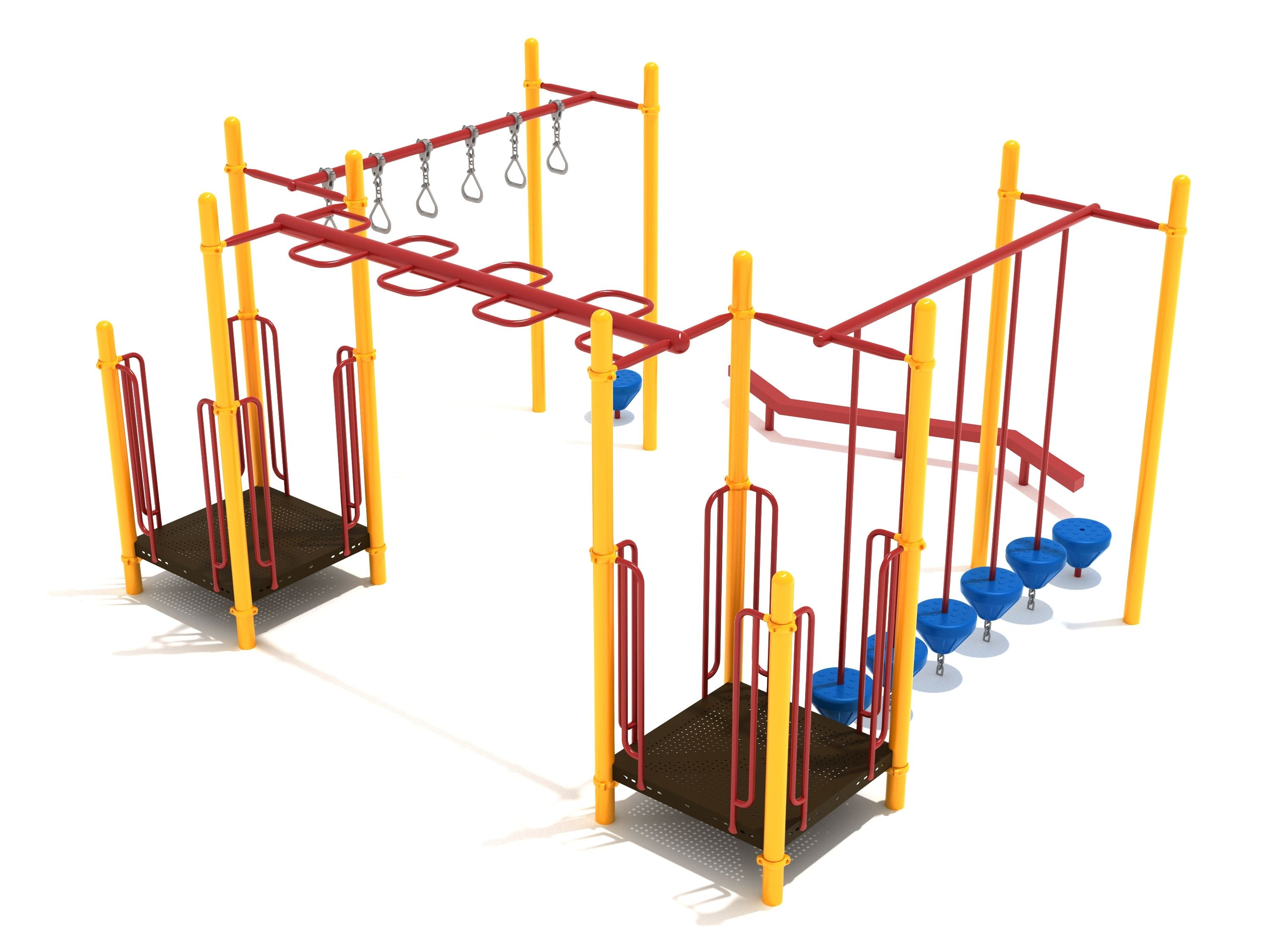 North Bethesda Fitness Course Playground | WillyGoat Playground & Park Equipment