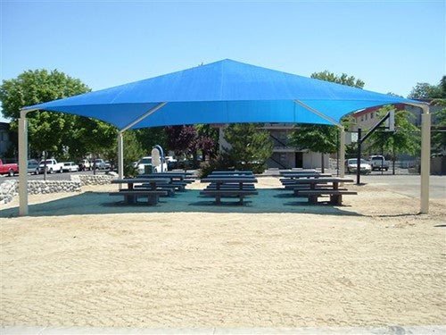 Pyramid Roof Shade Structure | WillyGoat Parks and Playgrounds