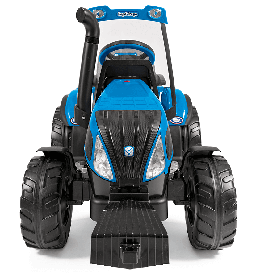 New Holland T8 Tractor Electric Riding Vehicle | WillyGoat Playground & Park Equipment