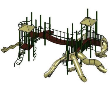 Thomas Modular Playground | WillyGoat Playground & Park Equipment