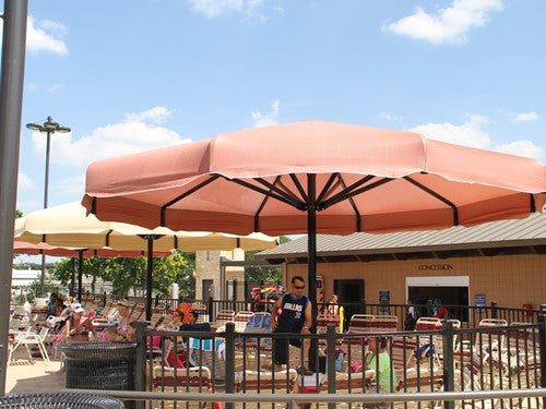 Coolbrella Single Post Umbrella Shade Structure