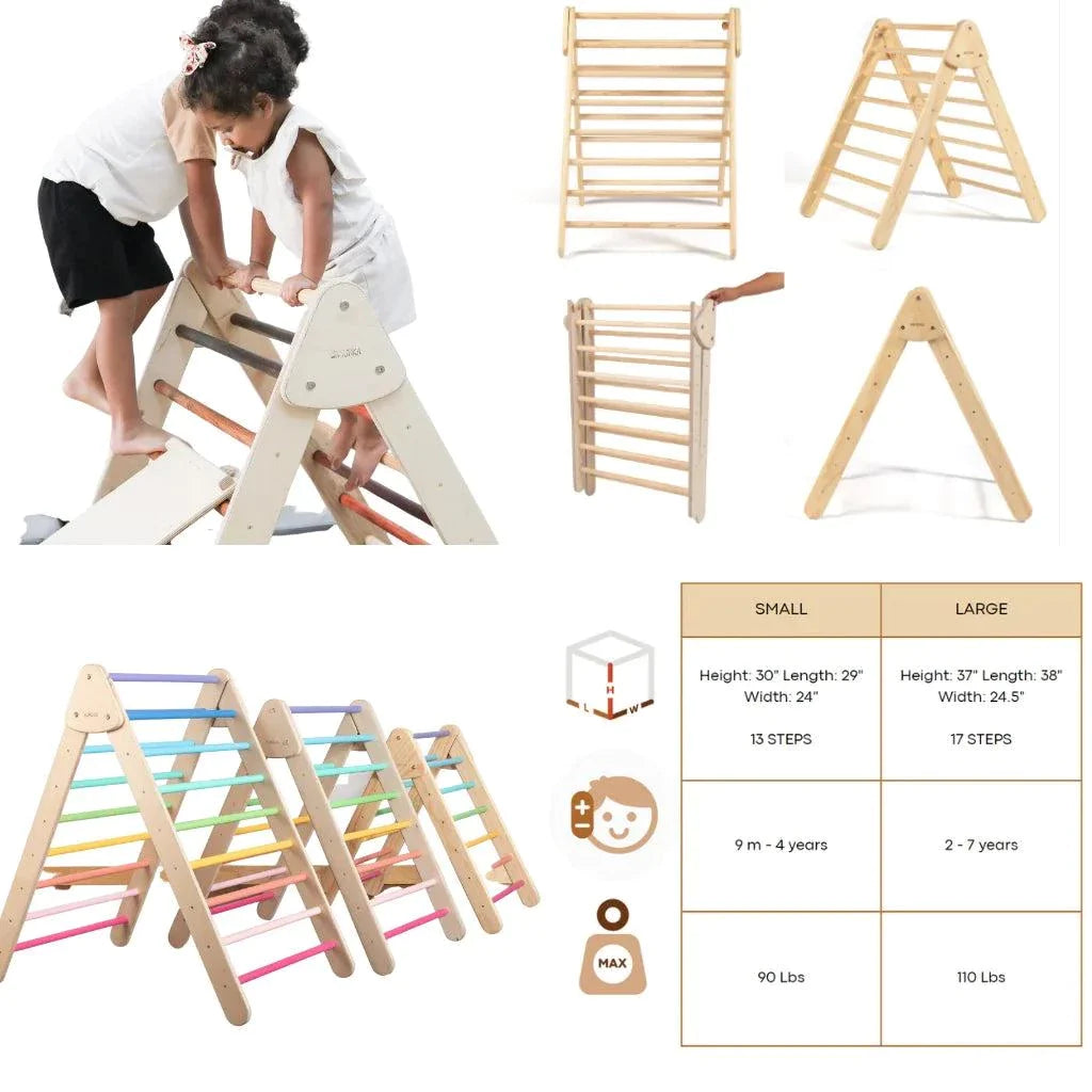 PIKLER CLIMBING FOLDABLE TRIANGLE by Wiwiurka Toys