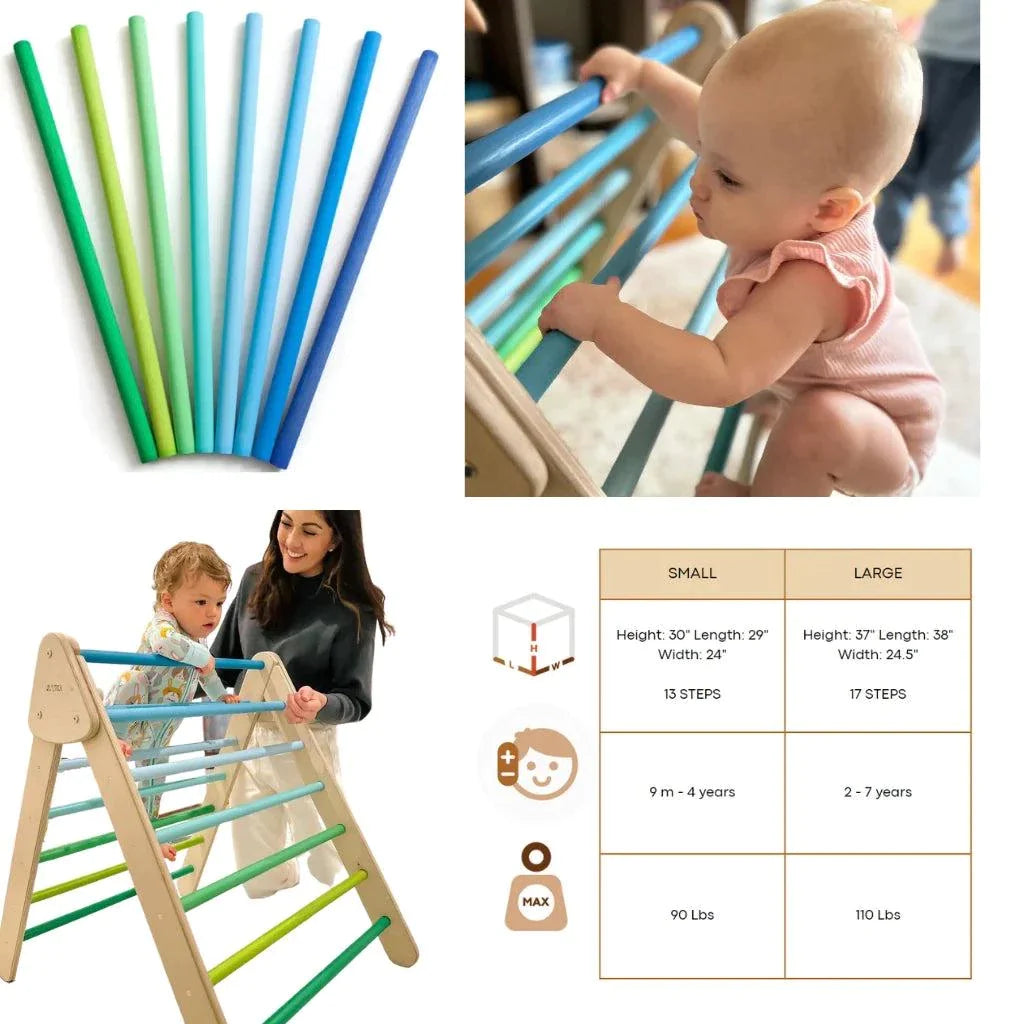PIKLER CLIMBING FOLDABLE TRIANGLE by Wiwiurka Toys